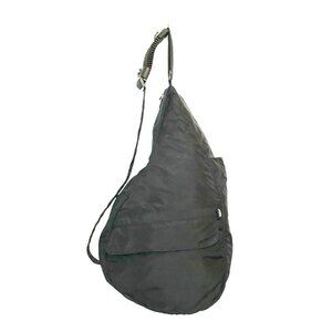 Ameribag Healthy Back Sling Bag Black Nylon Ergonomic design